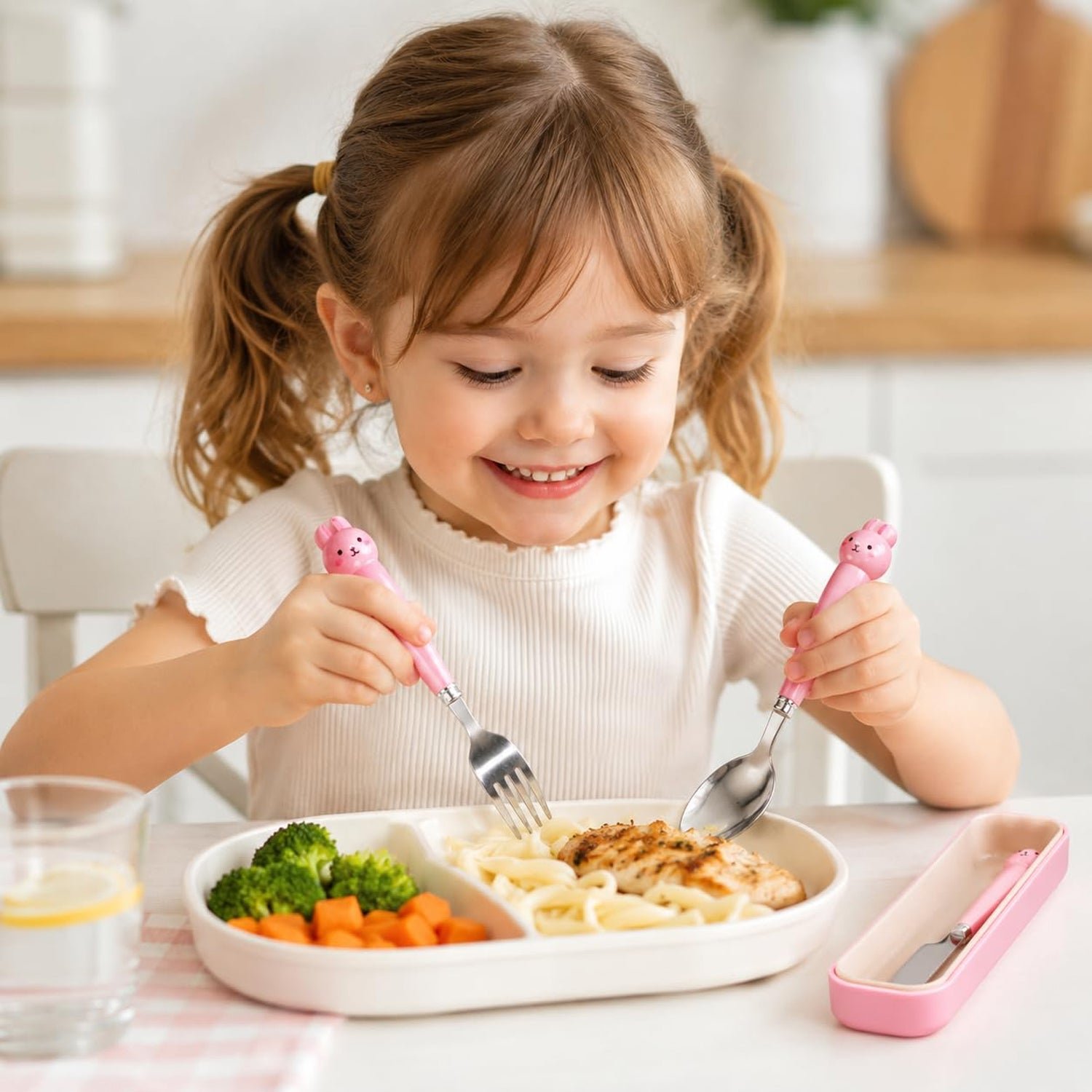 Kids Stainless Steel Cutlery Set – Safe, Durable & Portable - Image 5