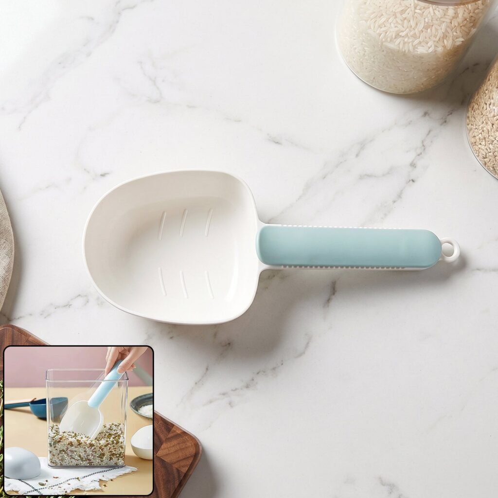 Plastic Measuring Spoon - Multi-Purpose Flour & Rice Scoop | Styleva
