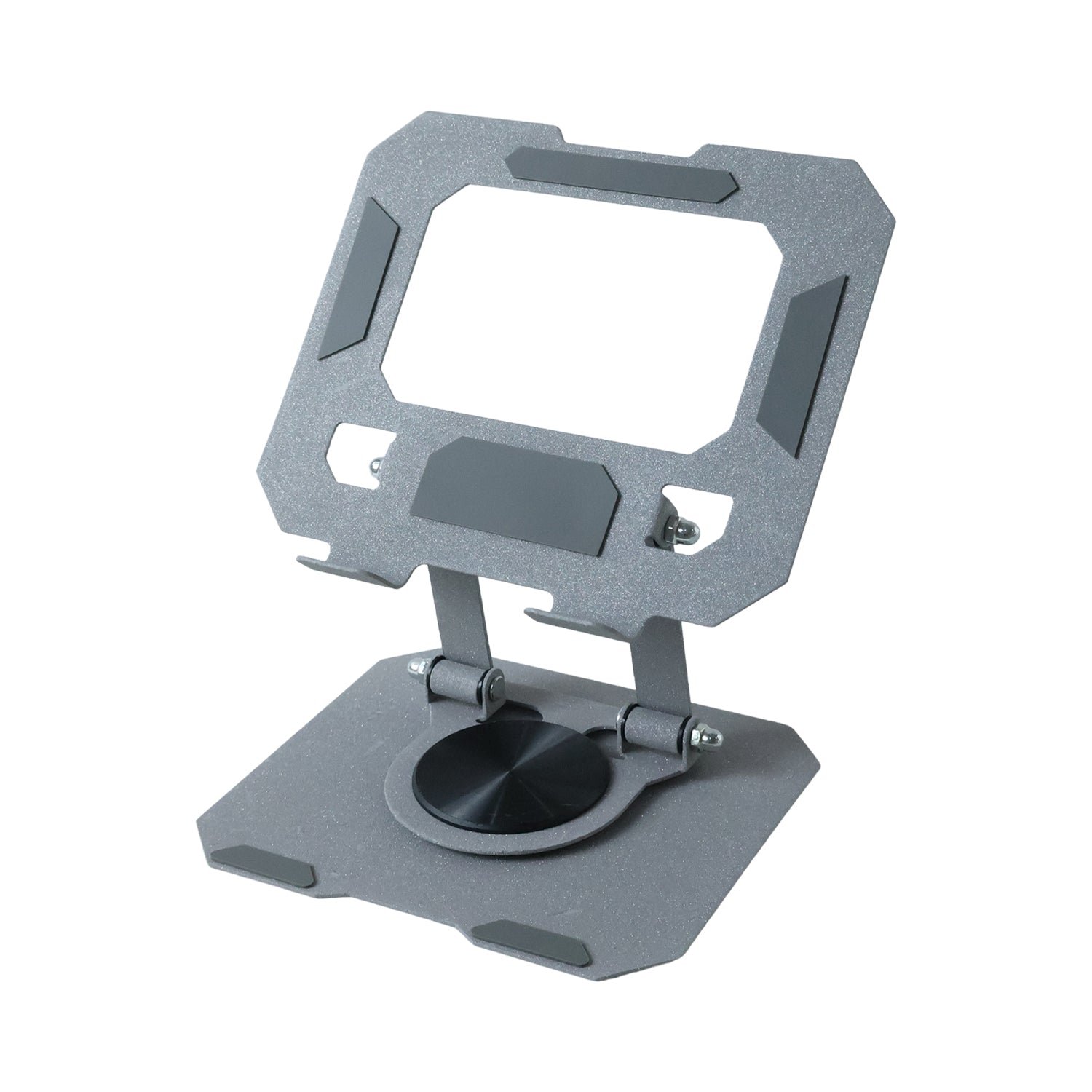 Foldable Metal Phone & Tablet Stand – Adjustable & Portable Desktop Support - Image 5