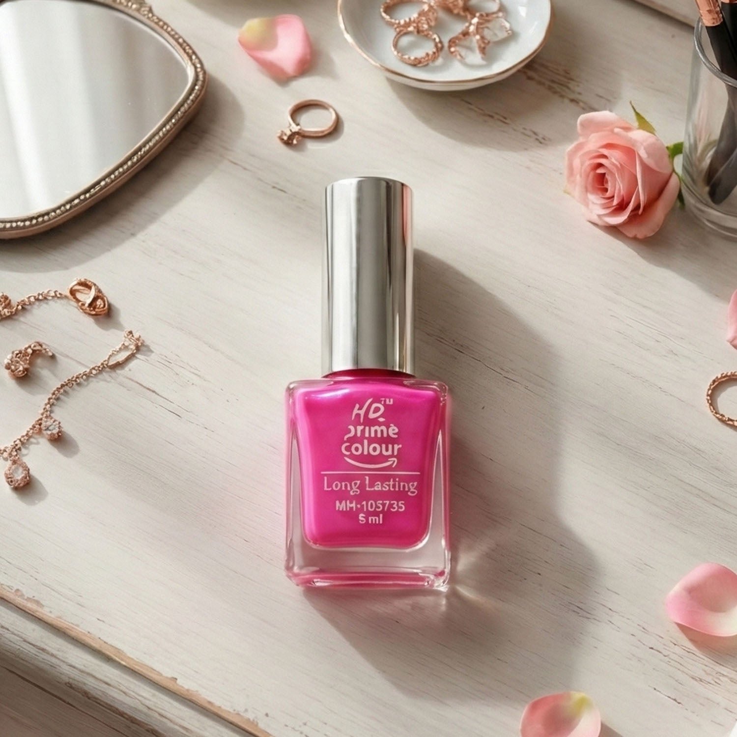 Long-Lasting Glossy Nail Colour – Quick-Dry, Smooth Finish 5 ML - Image 4