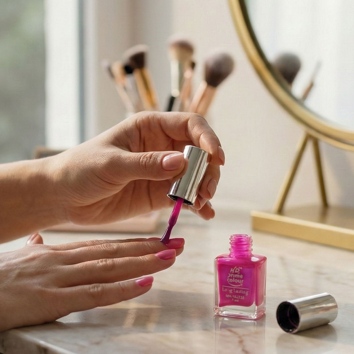 Long-Lasting Glossy Nail Colour – Quick-Dry, Smooth Finish 5 ML - Image 3