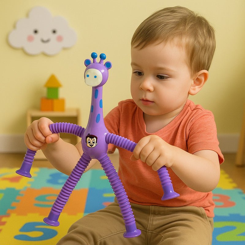Giraffe Shape Magic Spring Toy – Flexible & Bendable Fun - Image 3