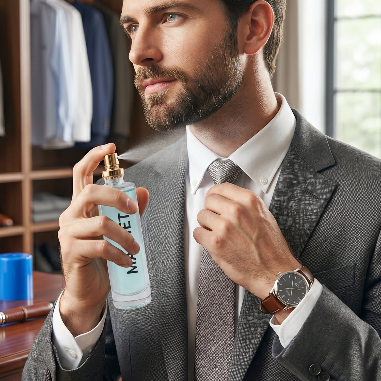 Men's Eau De Parfum – Long-Lasting Fresh Musk Fragrance - Image 3