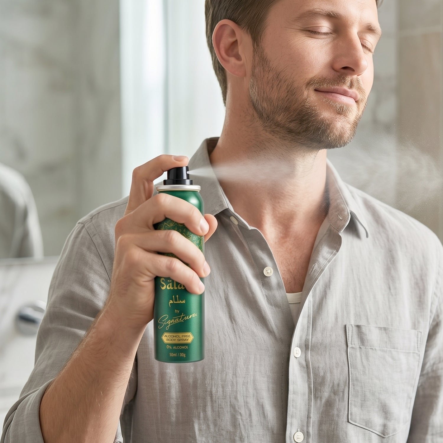 Signature Salam Men’s Body Spray – Long-Lasting Freshness in 50 ML - Image 5
