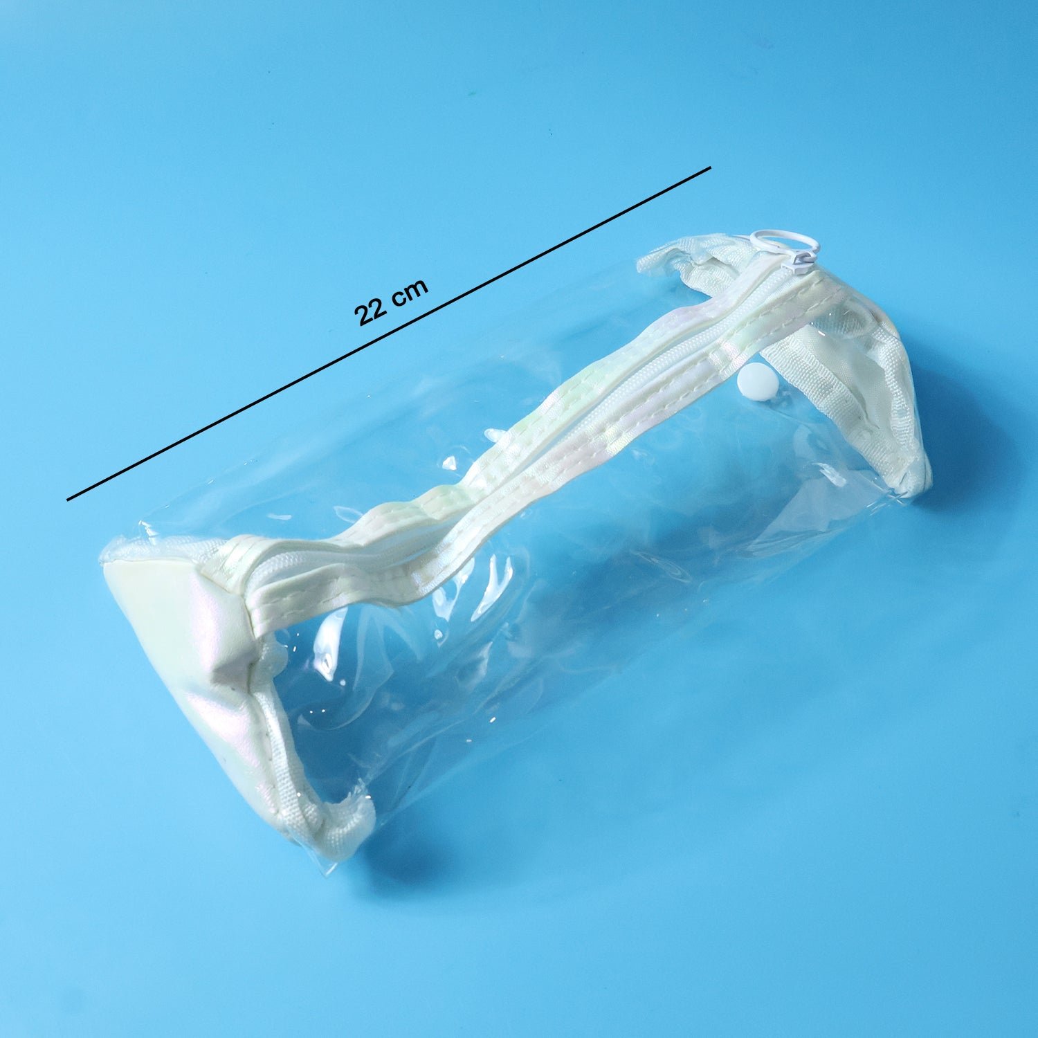 Transparent PVC Pencil Case – Stylish & Durable Stationery Organizer - Image 6