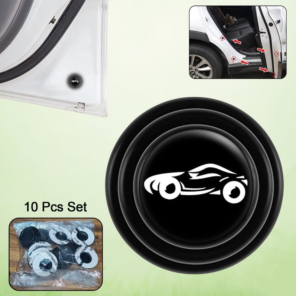 Car Door Protector - Anti-Collision Shock Absorber (10 Pcs) | Velvet Wheels