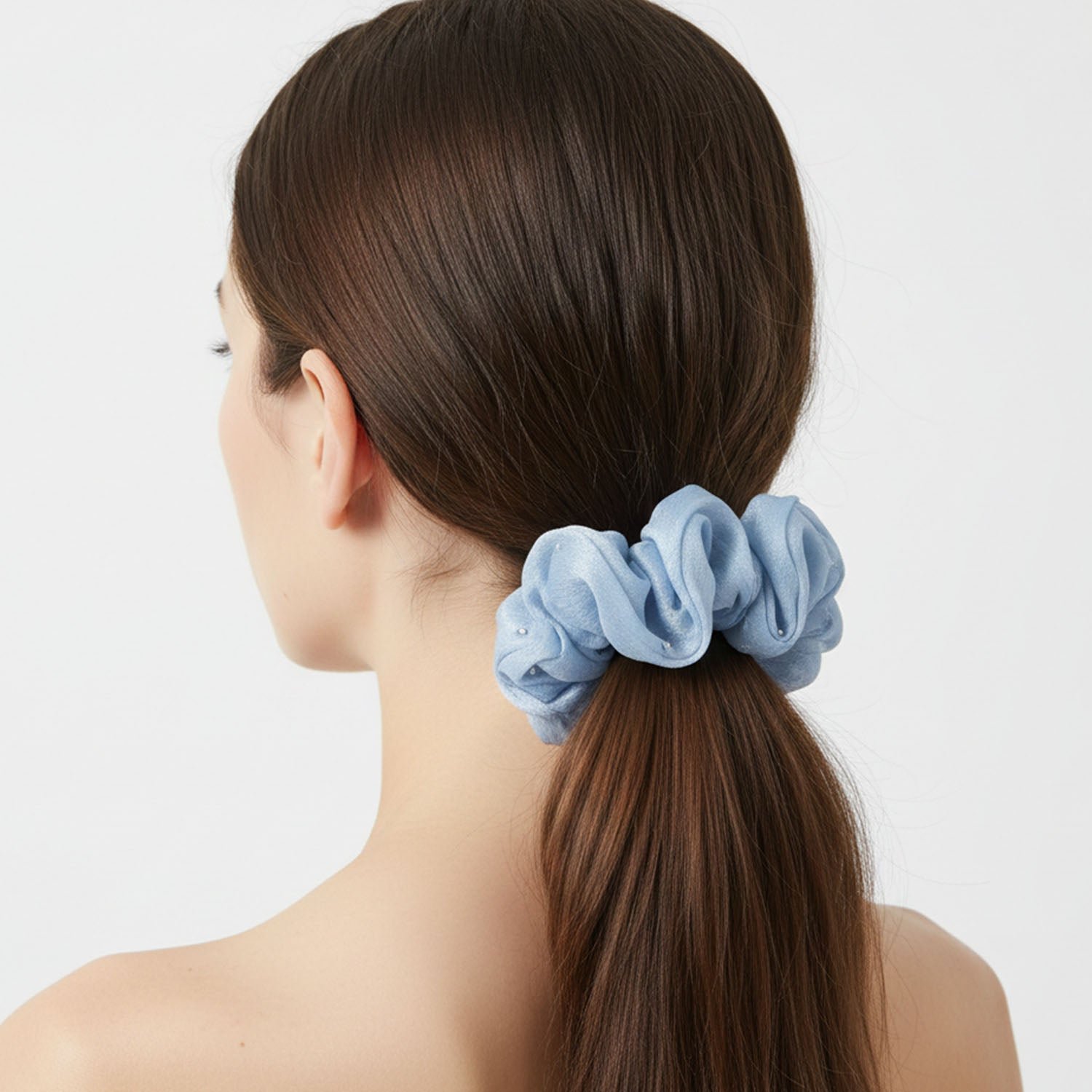 Soft Fabric Hair Scrunchie – Gentle, Stylish Hair Tie - Image 4