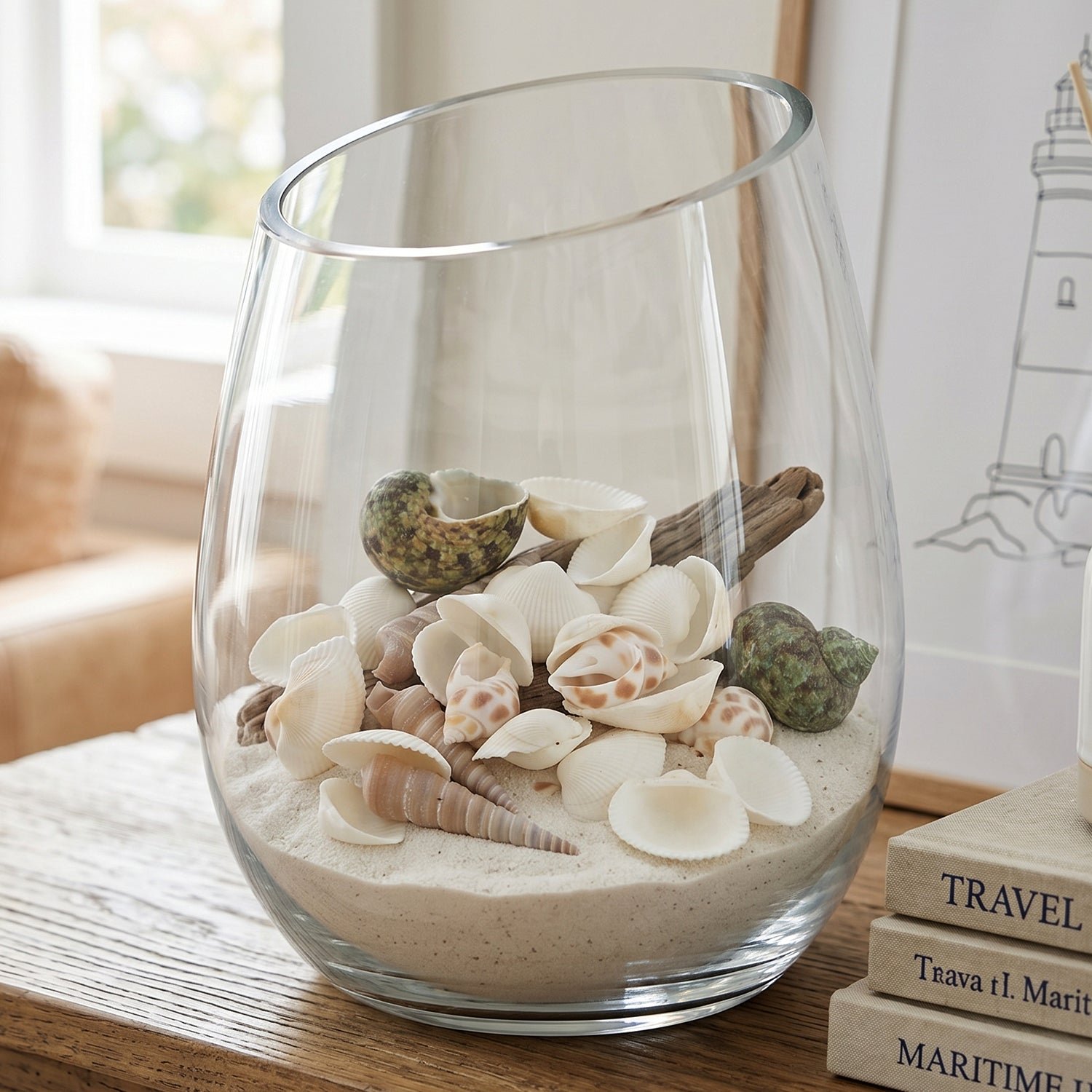 Natural Decorative Seashells Set – Coastal Charm for Home Decor - Image 3