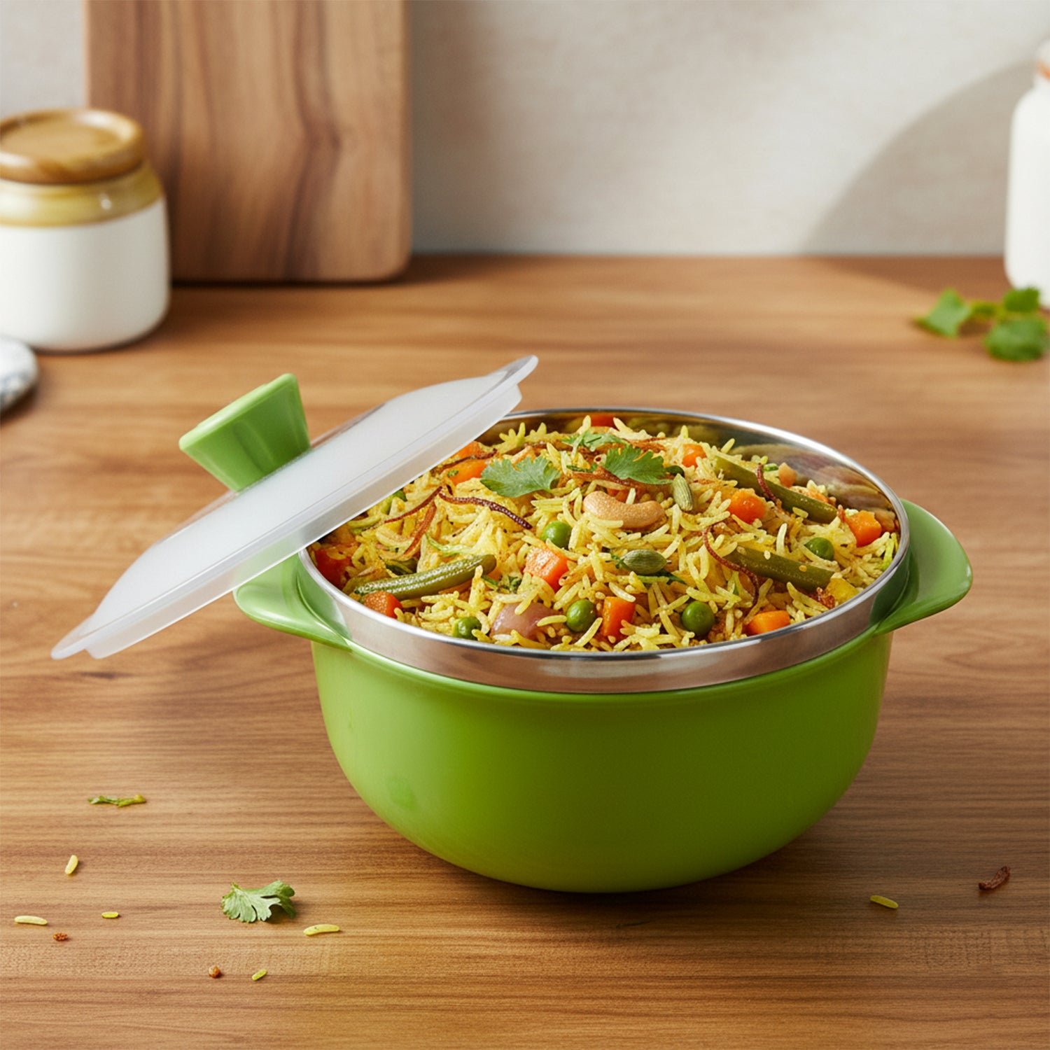 Multipurpose Kitchen Serving Bowl Set – Durable & Stackable 3-Piece - Image 3