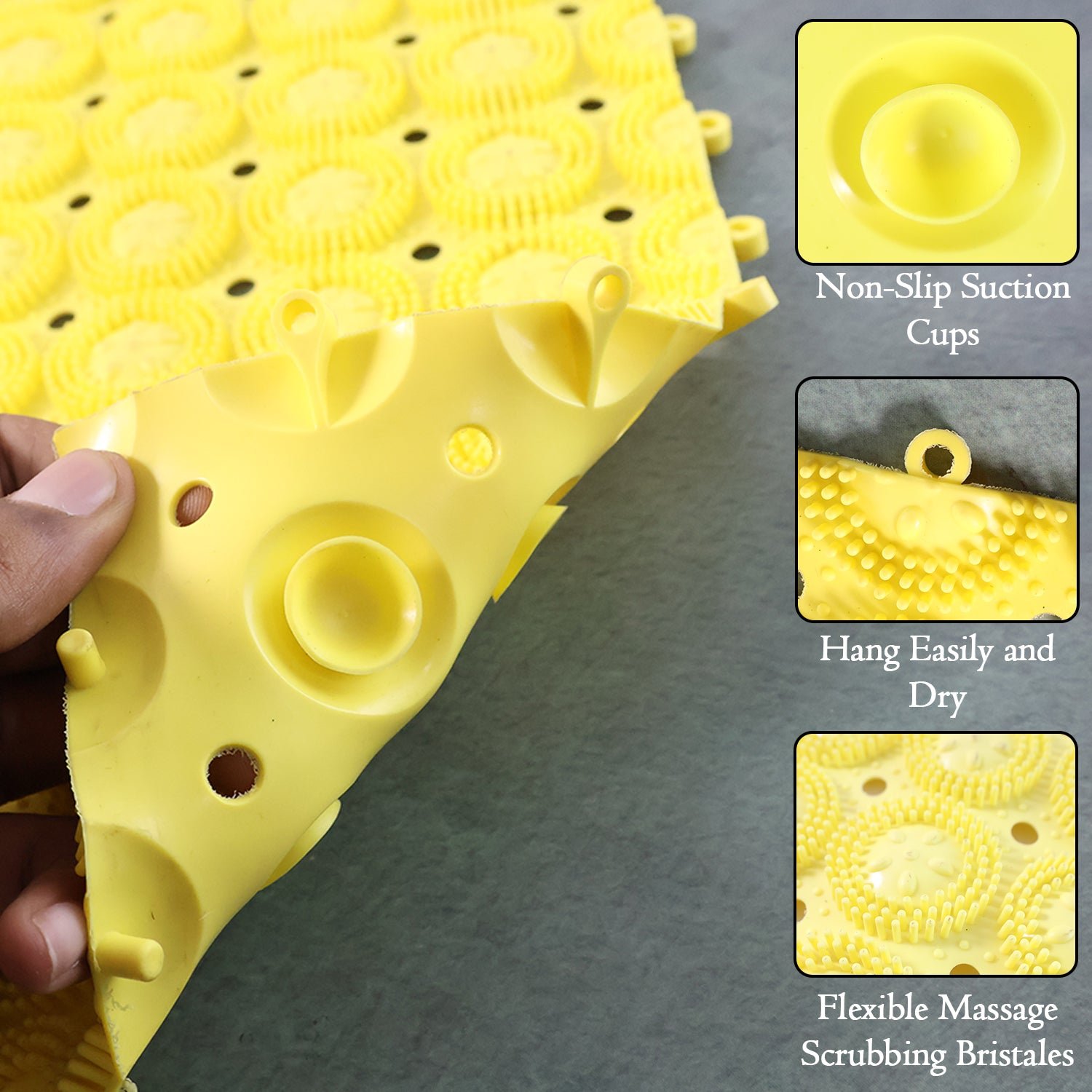 Anti-Slip Bathroom Massage Mat – Safety & Soothing Comfort - Image 3