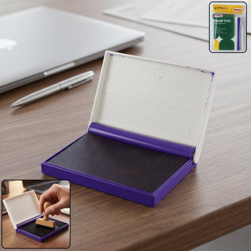 Ink Stamp Pad – Quick-Drying for Clear Office Impressions