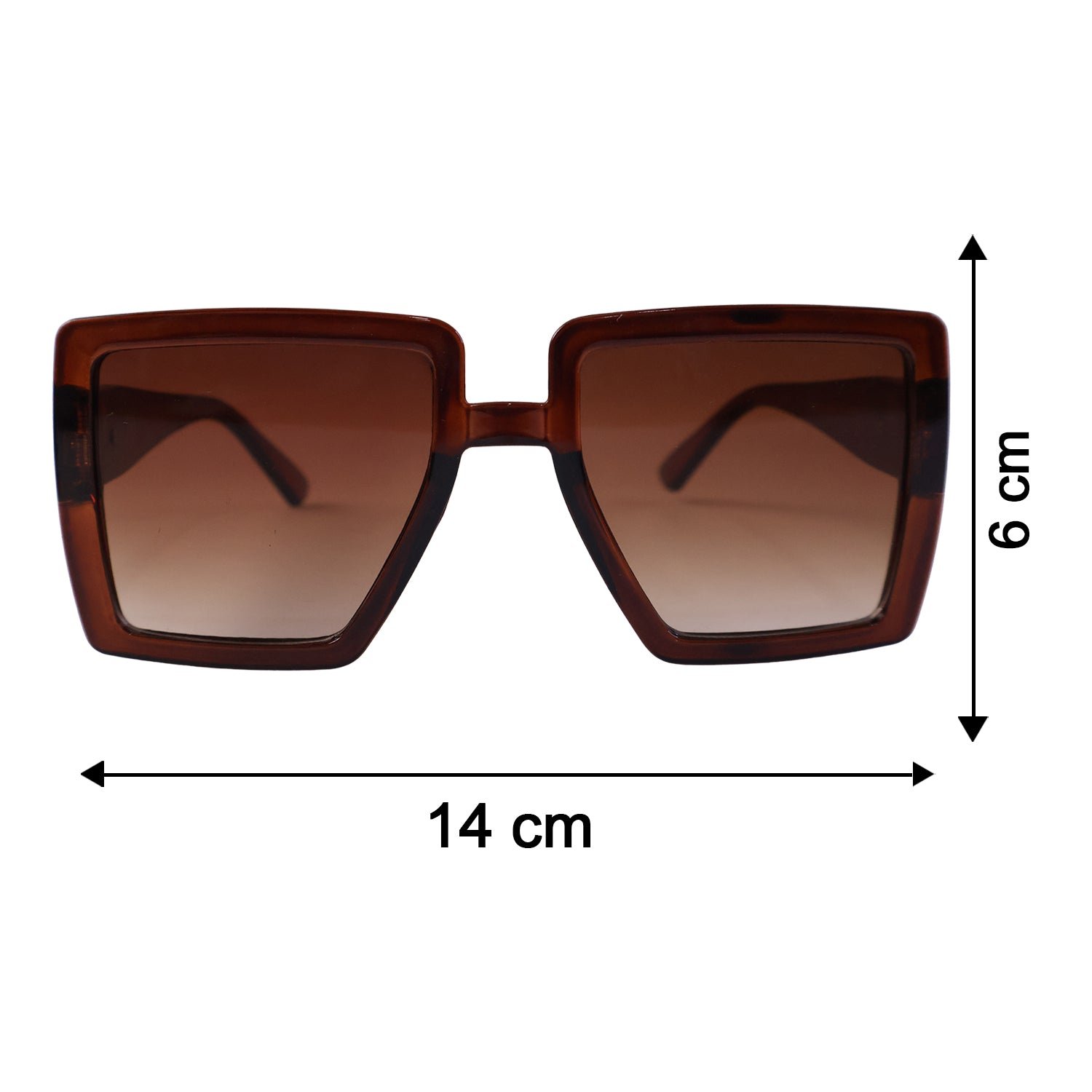 Oversized Square Sunglasses – Trendy Unisex Fashion Eyewear - Image 6