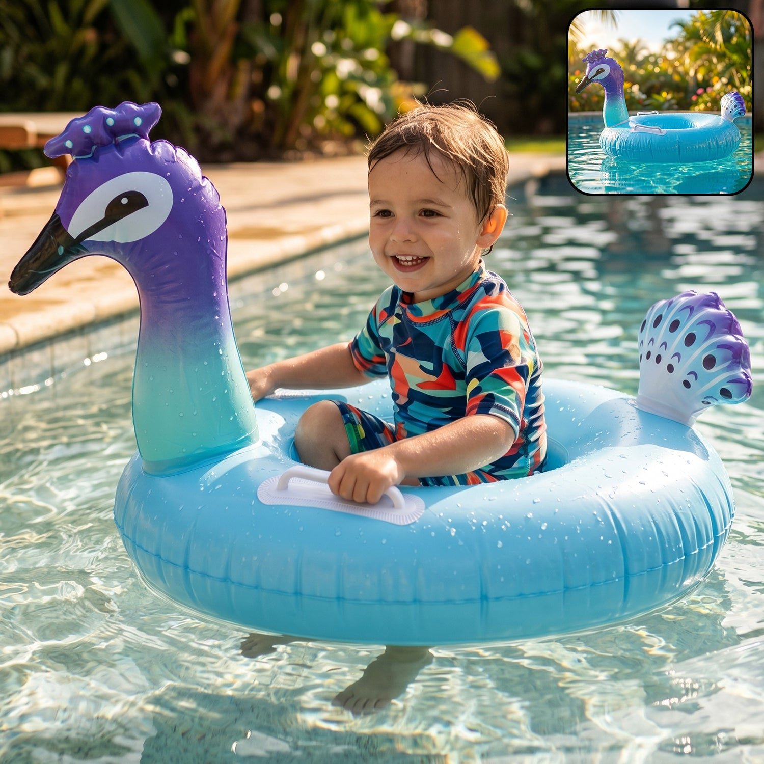 Inflatable Kids Swim Ring – Comfortable Floating Safety Tube for Pool & Beach - Image 3