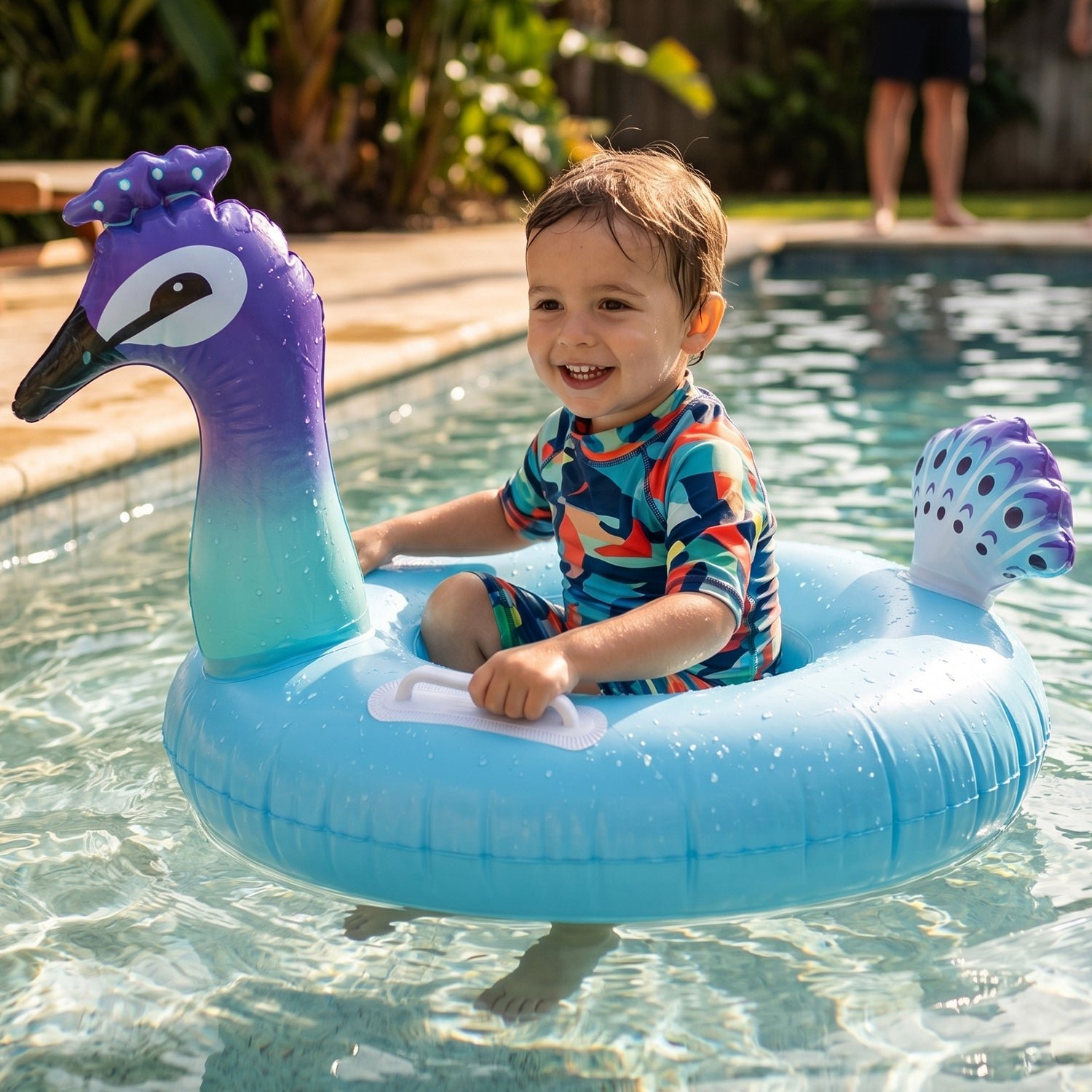 Inflatable Kids Swim Ring – Comfortable Floating Safety Tube for Pool & Beach - Image 4