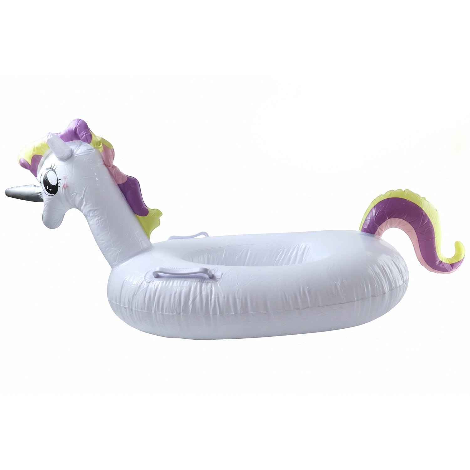 Kids Inflatable Unicorn Swim Ring – Durable Pool Float with Handles - Image 5
