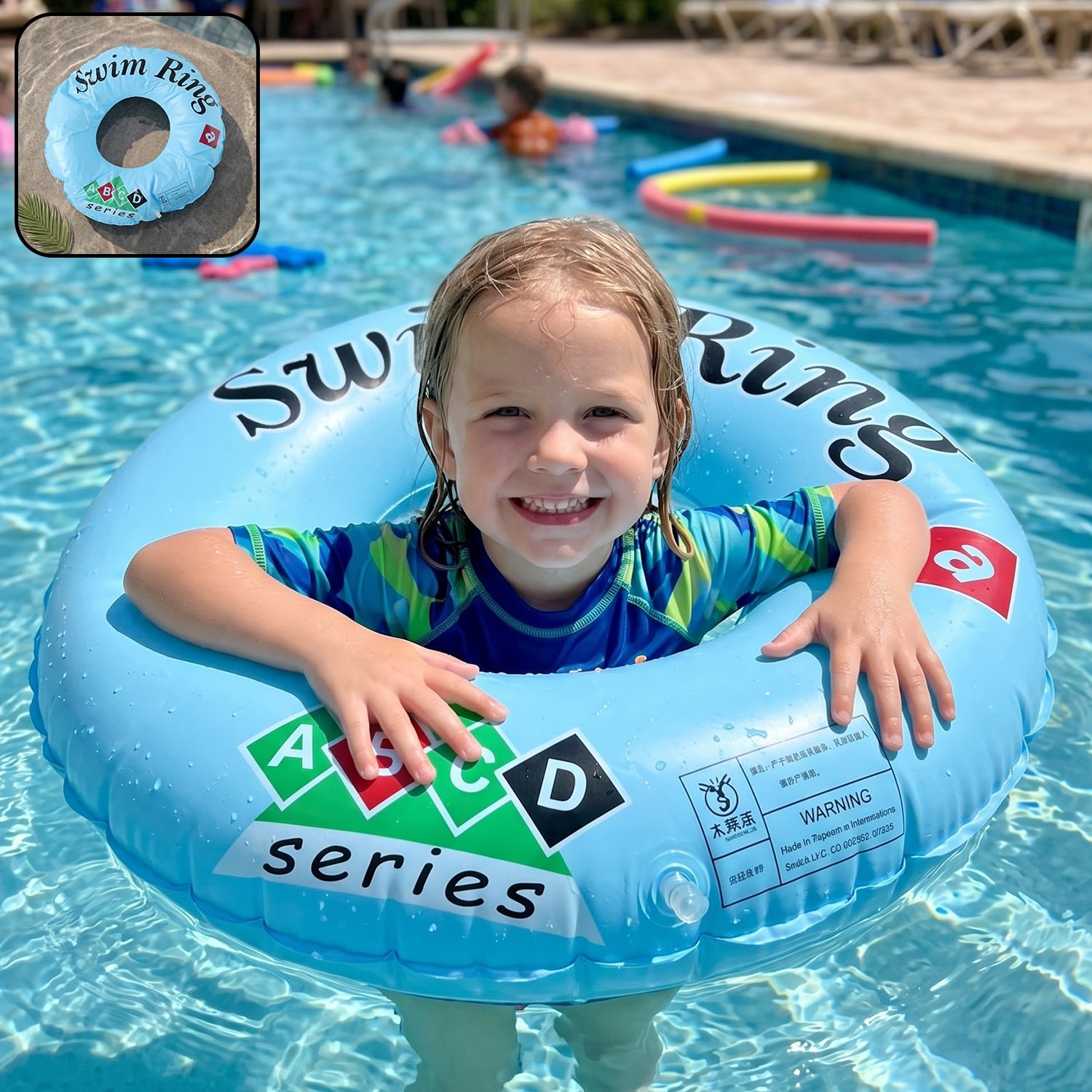 Inflatable Kids Swim Ring – Safe and Durable Water Support - Image 3