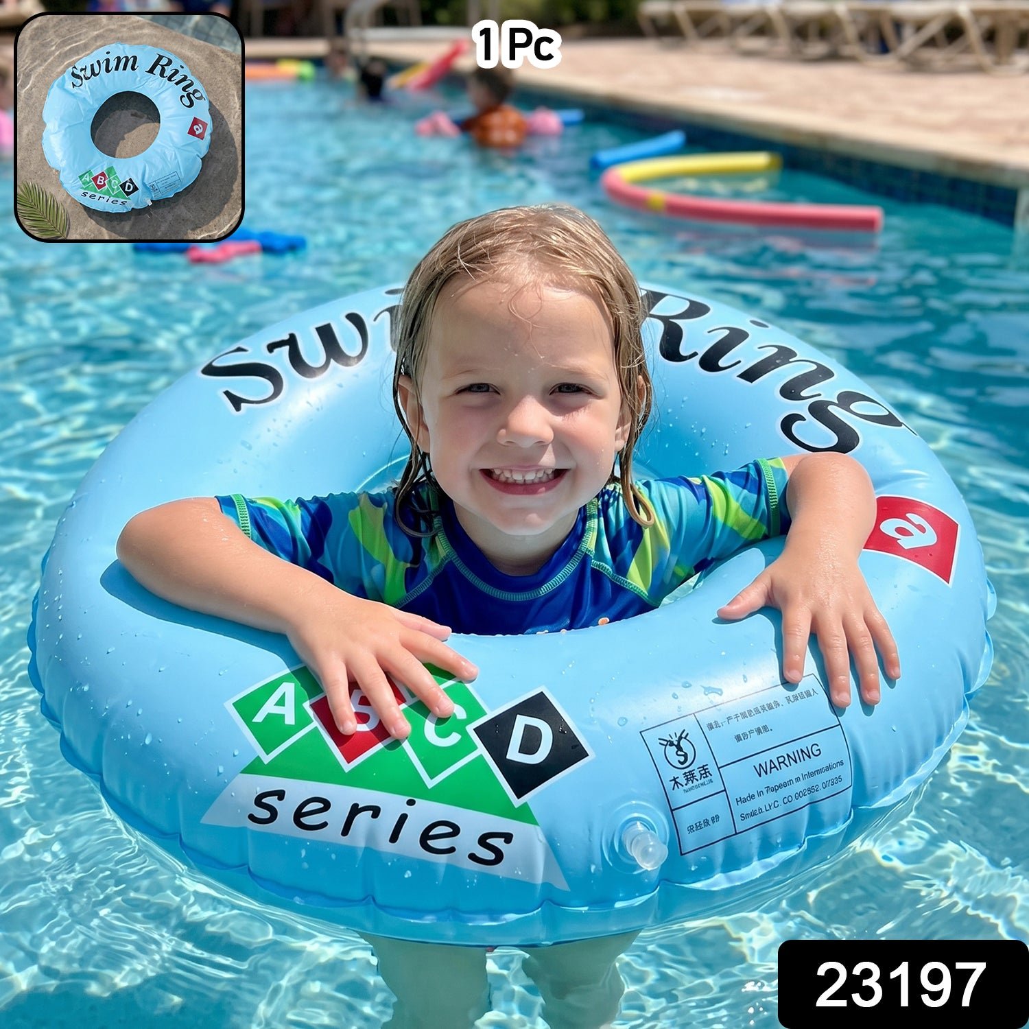 Inflatable Kids Swim Ring – Safe and Durable Water Support - Image 2