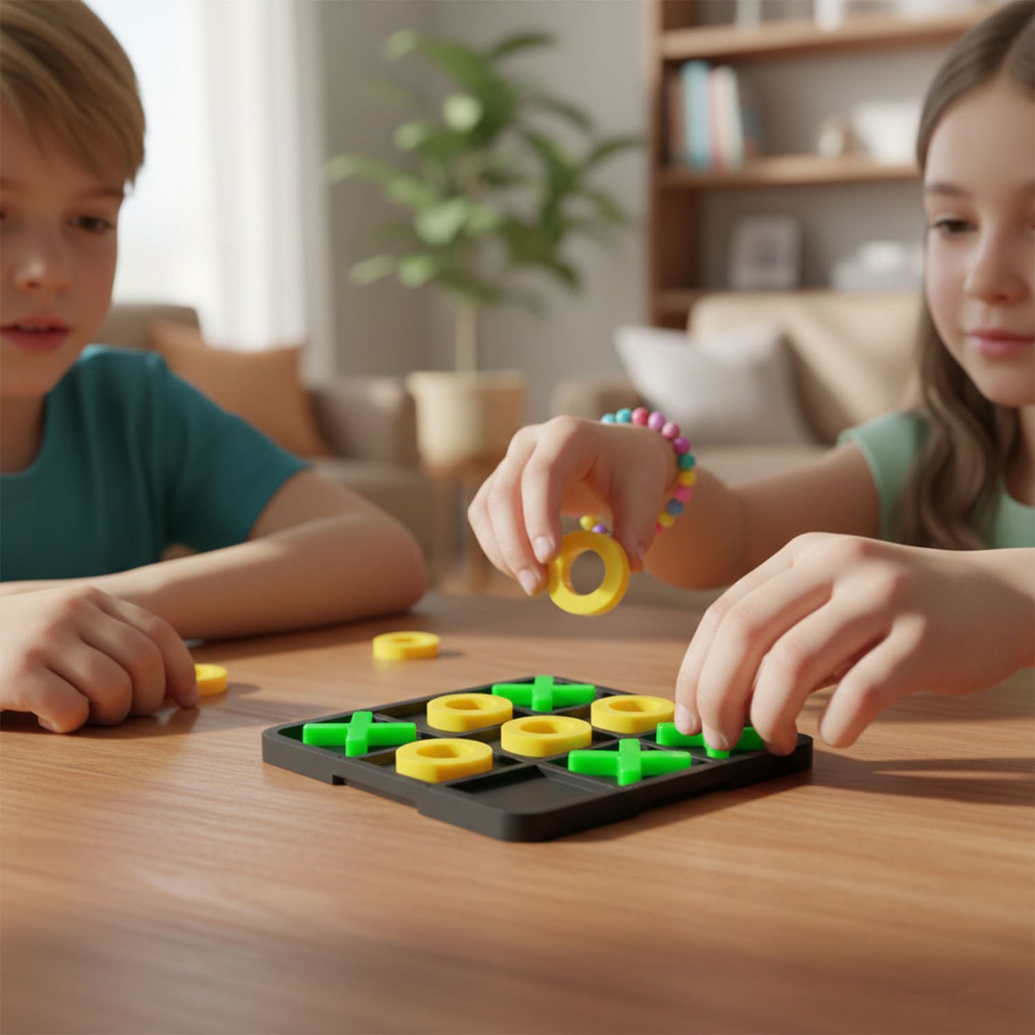 Classic Tic Tac Toe Board Game – Fun & Educational Set for Kids - Image 4