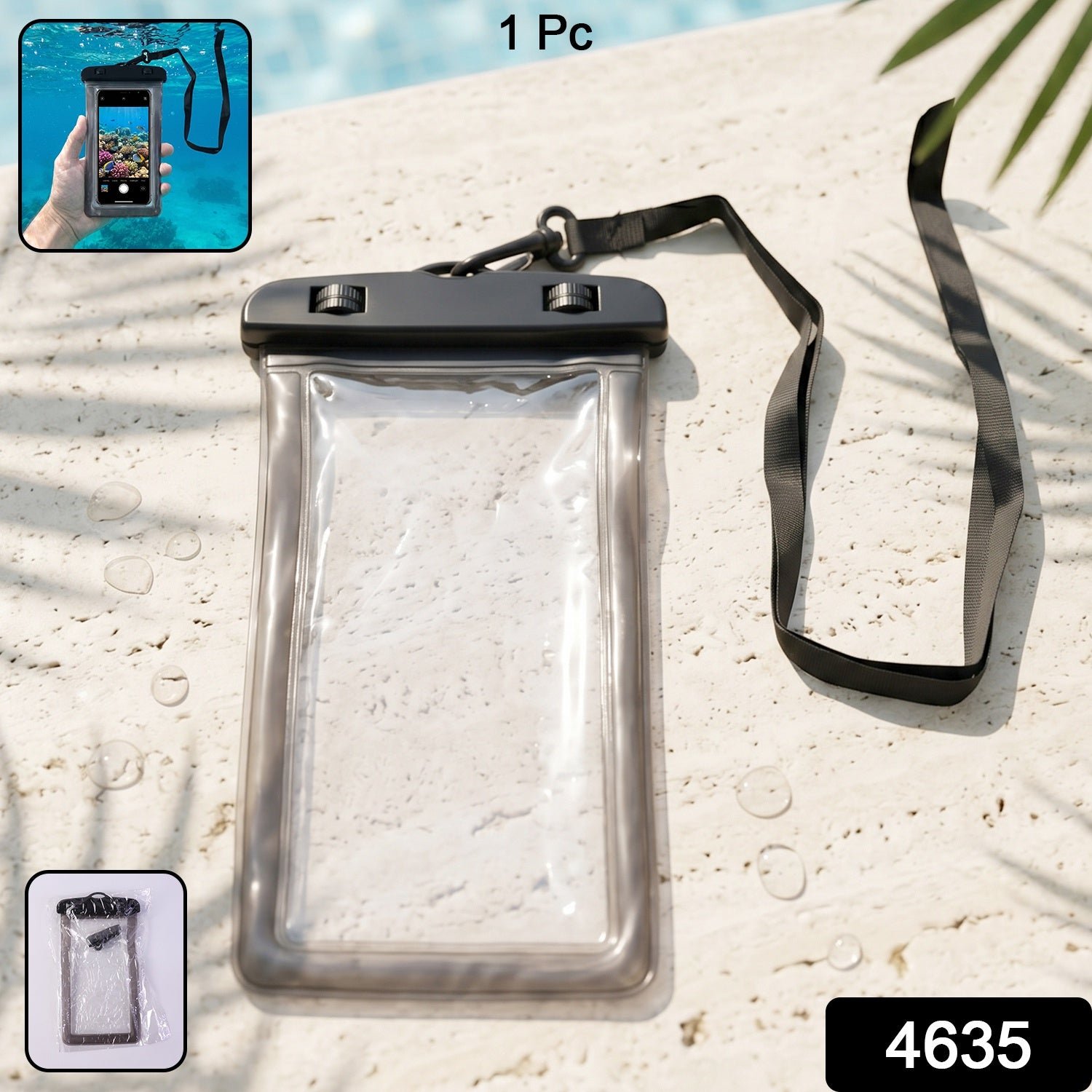 Waterproof Mobile Pouch – Secure, Clear Touchscreen Cover for Outdoors - Image 2