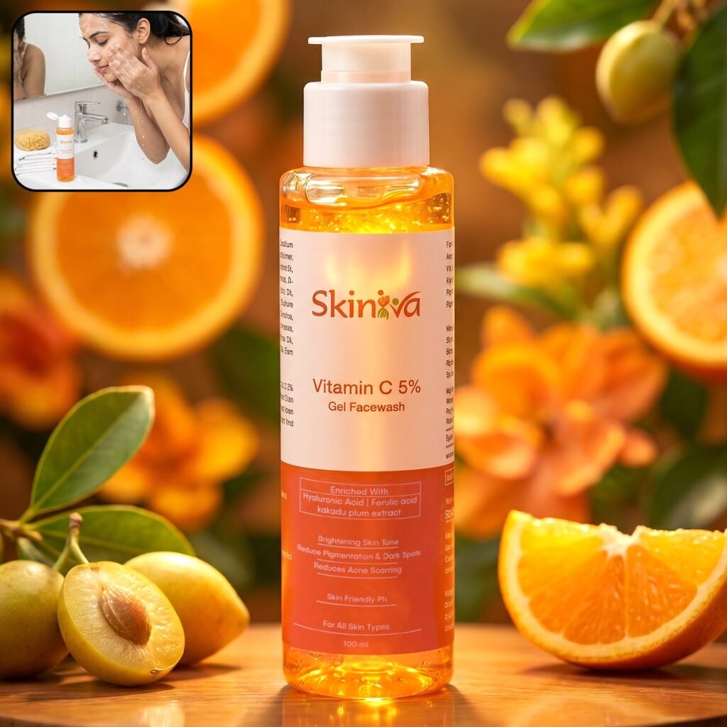 Brightening Vitamin C Face Wash – Glowing Skin & Deep Cleansing