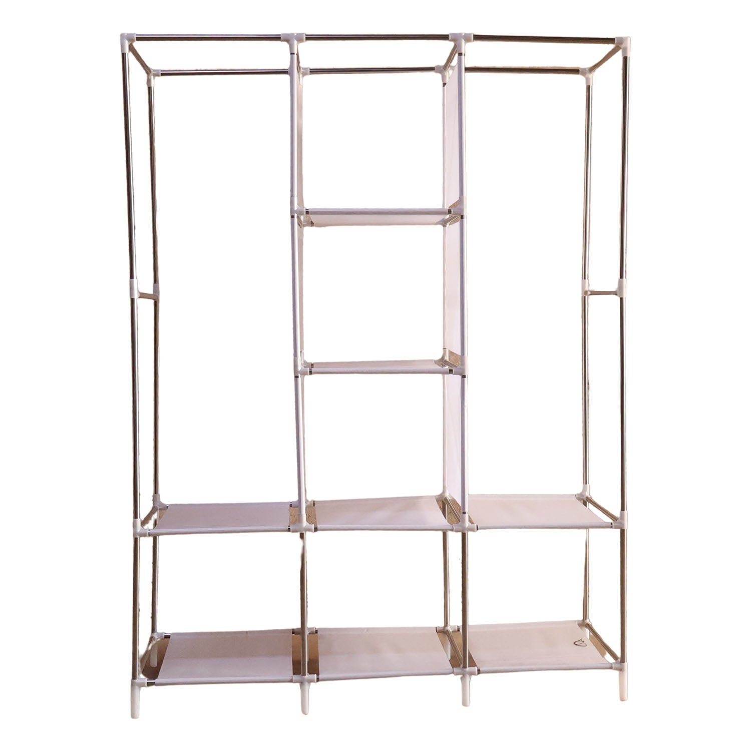 Portable Fabric Wardrobe Closet – 8 Spacious Compartments & Foldable Design - Image 4