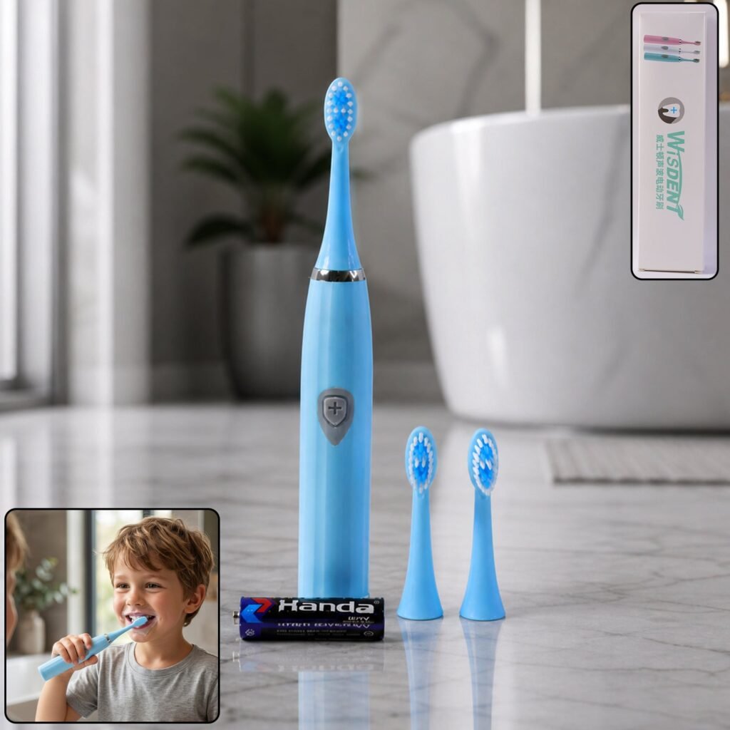 Battery Operated Electric Toothbrush - Portable Oral Care | BrushedUp
