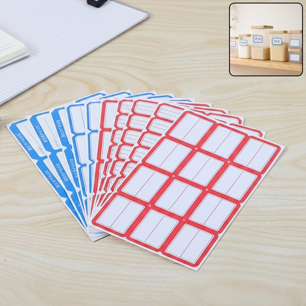 Self-Adhesive Shipping Label Stickers – 10 Durable Sheets