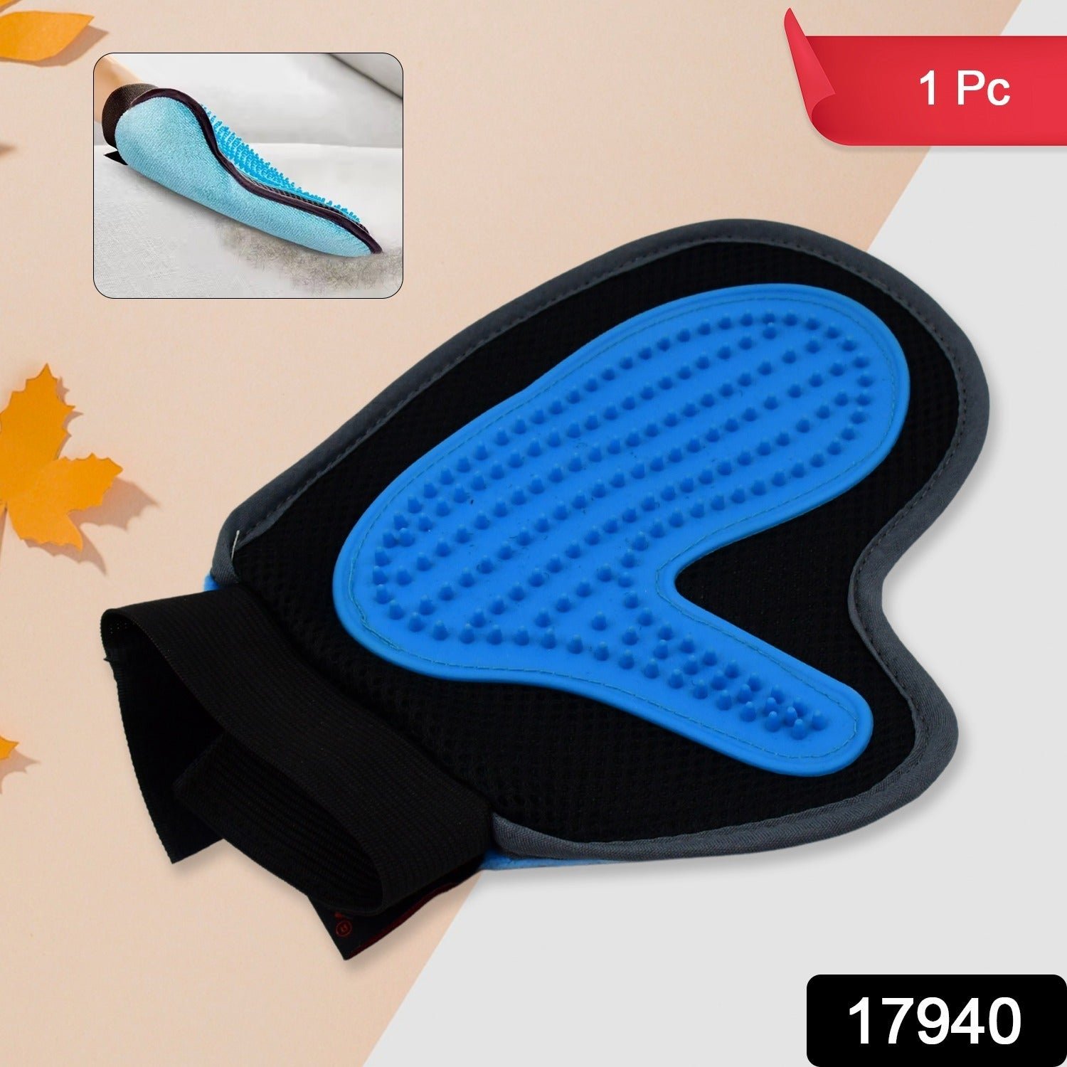 Pet Grooming Glove – Gentle Deshedding & Massage Tool for Pets - Image 2