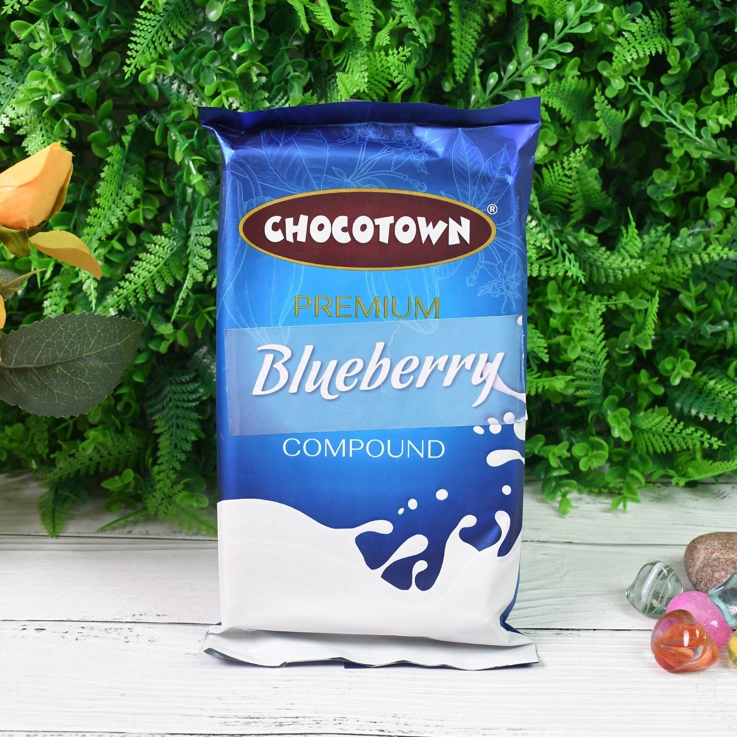 Blueberry Compound Chocolate - 500gm Baking Slab | Chocotown - Image 4