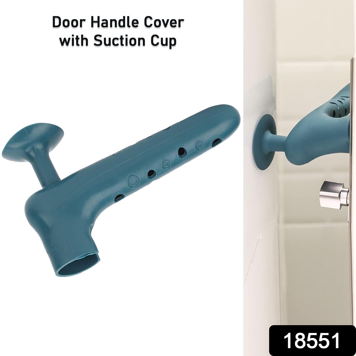 Silicone Door Handle Cover - Quiet & Anti-Static Protection | Safelix - Image 2