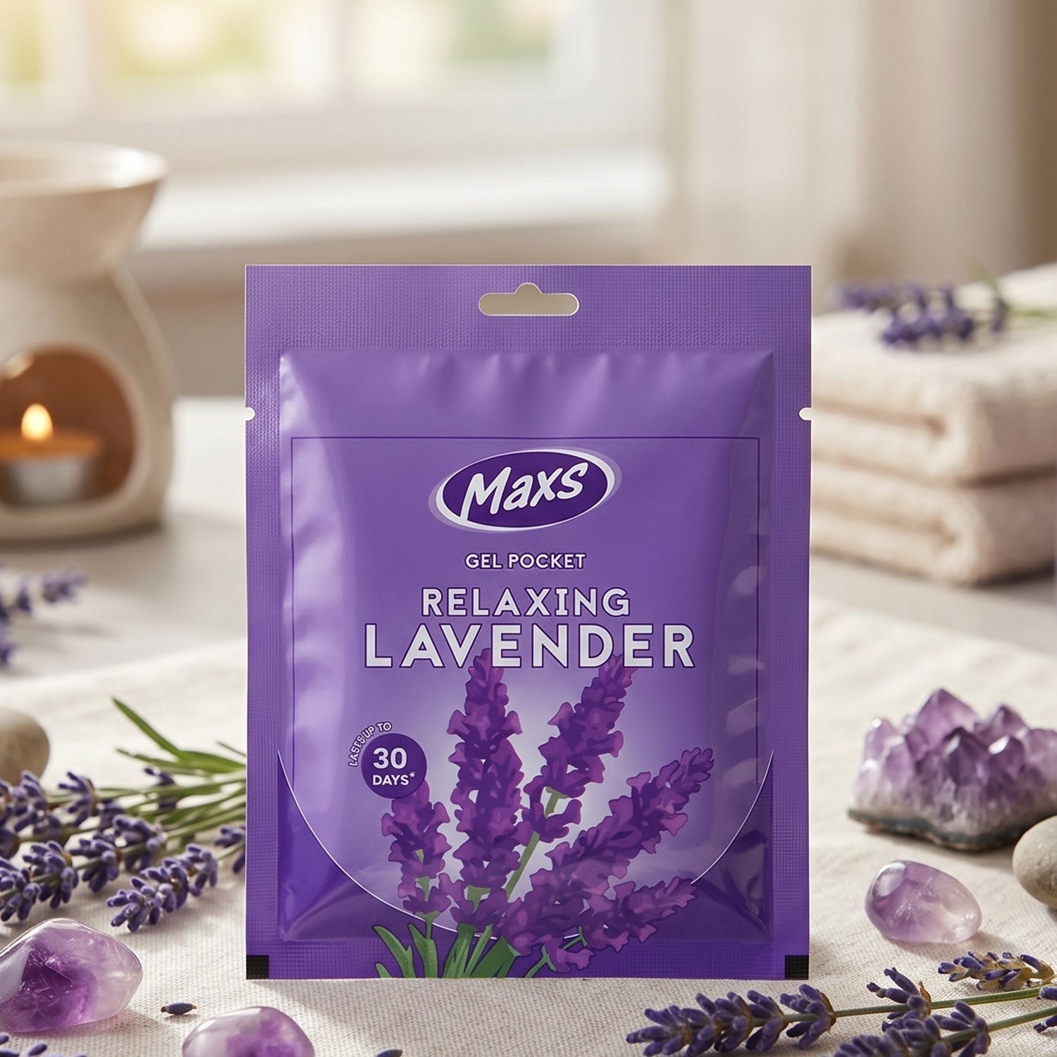 Lavender Gel Air Freshener – Long-Lasting Room & Car Fragrance - Image 3