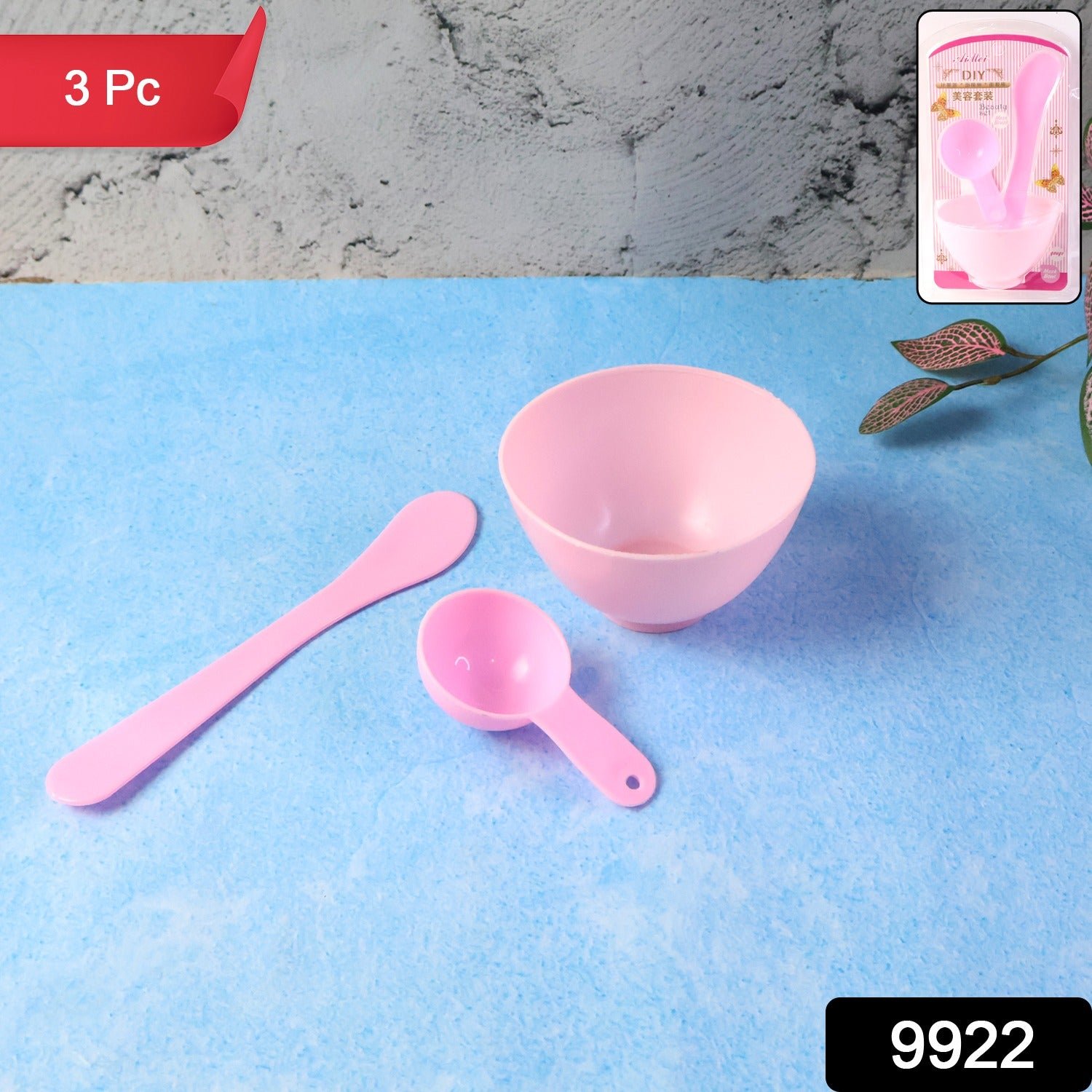 Facial Mask Mixing Bowl Set – Hygienic 3-Piece Skincare Kit - Image 2