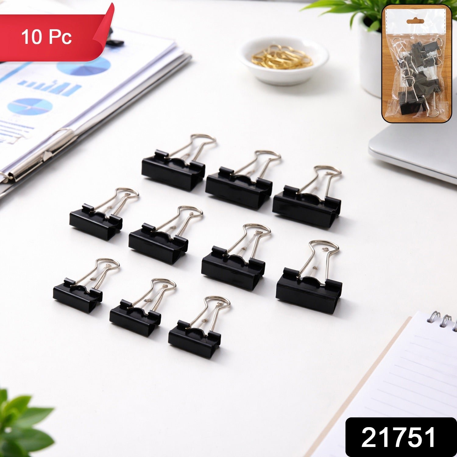 Binder Clips – Heavy Grip for Secure Paper Holding - Image 2