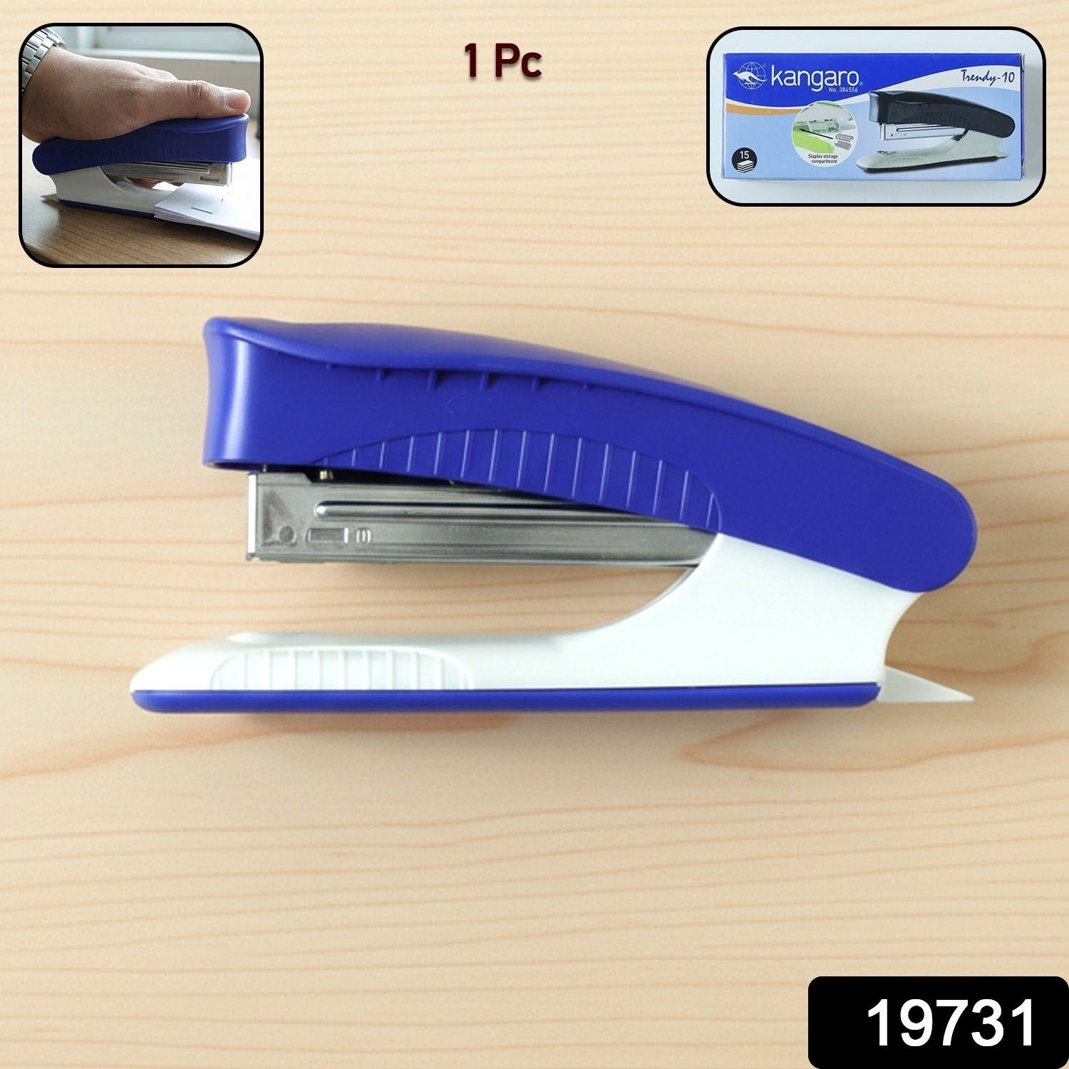 Manual Stapler – Smooth & Durable Kangaro Trendy 10 for Office Use - Image 2