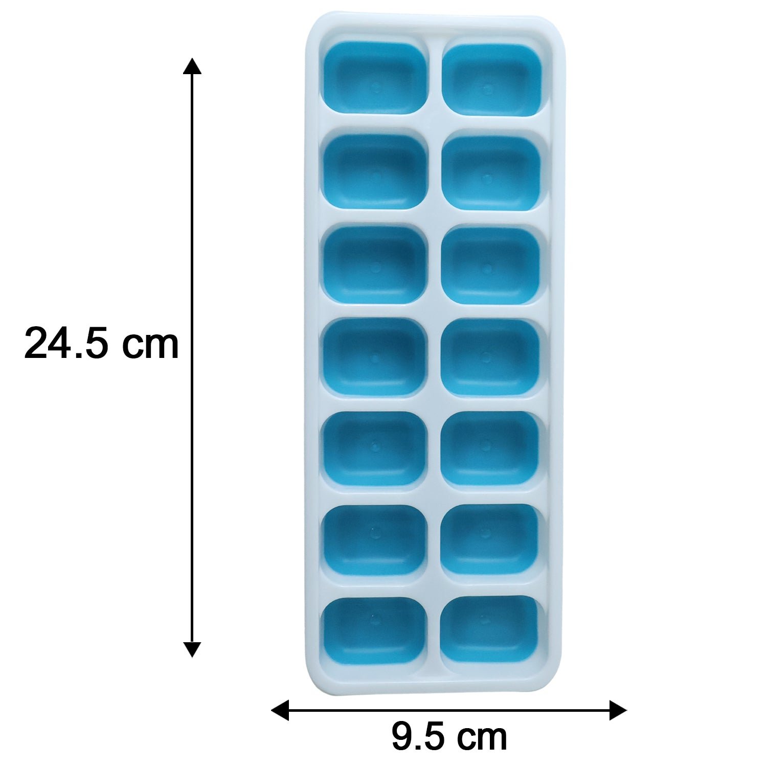 14-Grid Plastic Ice Cube Tray – Easy-Release & Multipurpose Use - Image 6