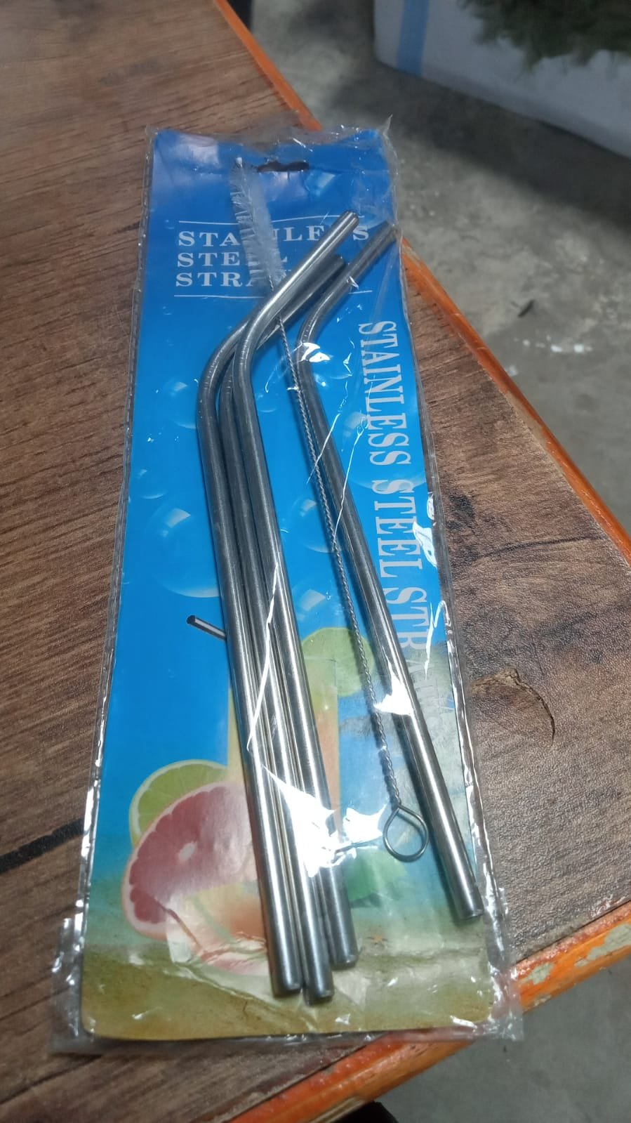 Stainless Steel Straws – Reusable Bent Set with Brush | Siplix - Image 7