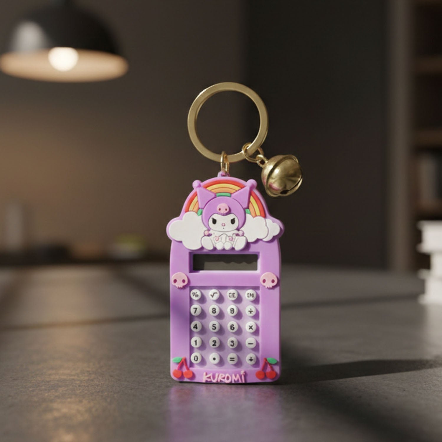 Kuromi Calculator Keychain – Compact Pocket-Sized Digital Calculator - Image 4