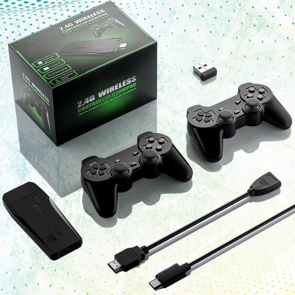 Wireless Gaming Console - 10,000+ Games, 4K HD Output | Spark Tots