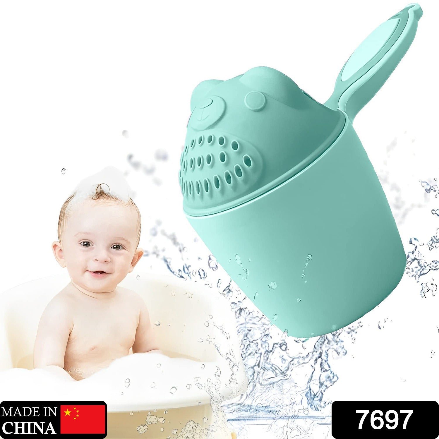 Baby Shampoo Shower Cup – Safe Eye Protection for Kids | Mini Bubbles - Image 2