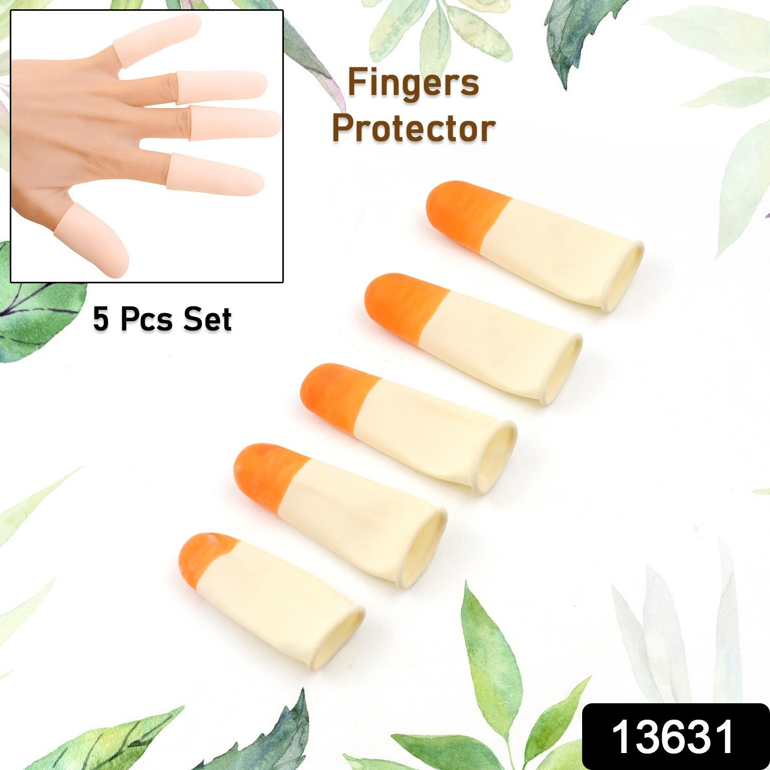 Silicone Finger Protectors – Pain Relief & Protection (5 Pc) | PureBeard - Image 2