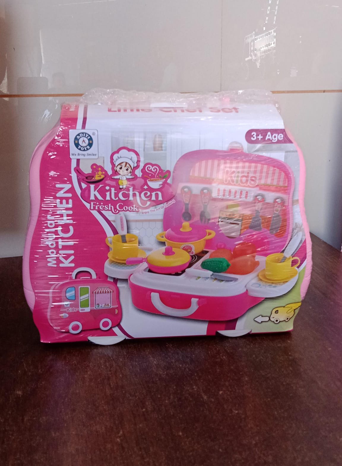 Kids Kitchen Play Set - 23-Piece Portable Pretend Play | Aditi - Image 10