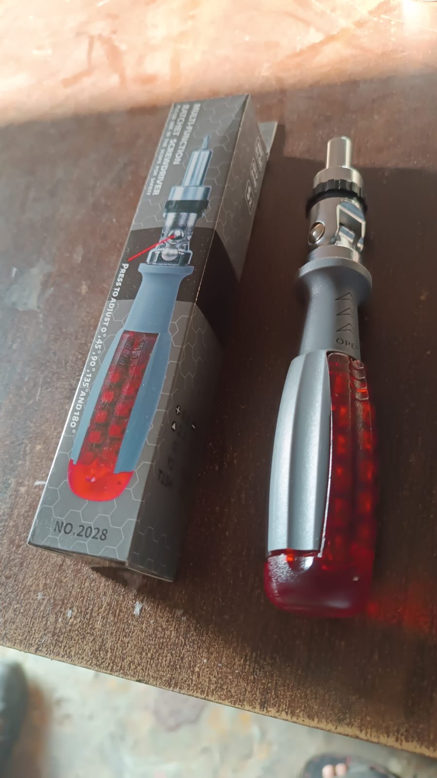 Ratchet Screwdriver Set - Adjustable Angle & 20 Bits | BoltForce - Image 8