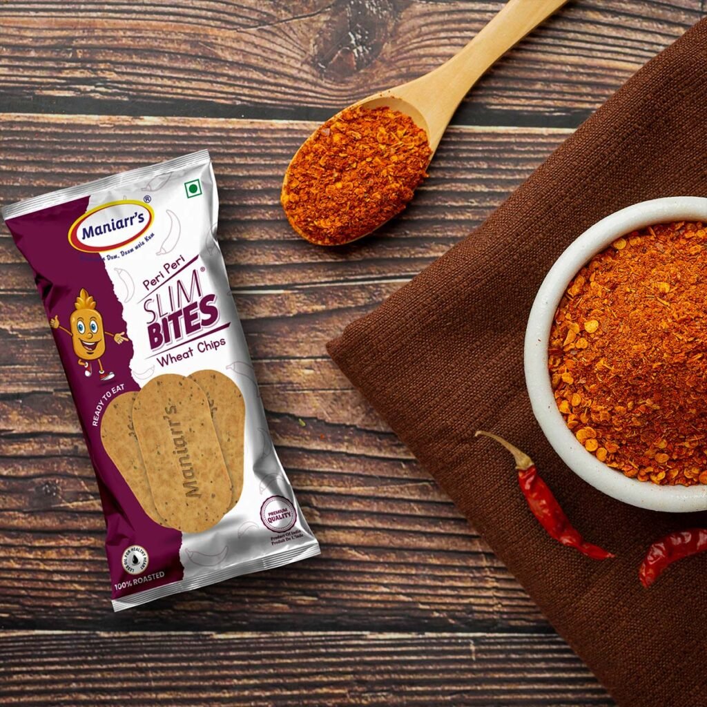 Peri Peri Khakhra - Mini Slim Bites, Healthy Snack | Maniarr's