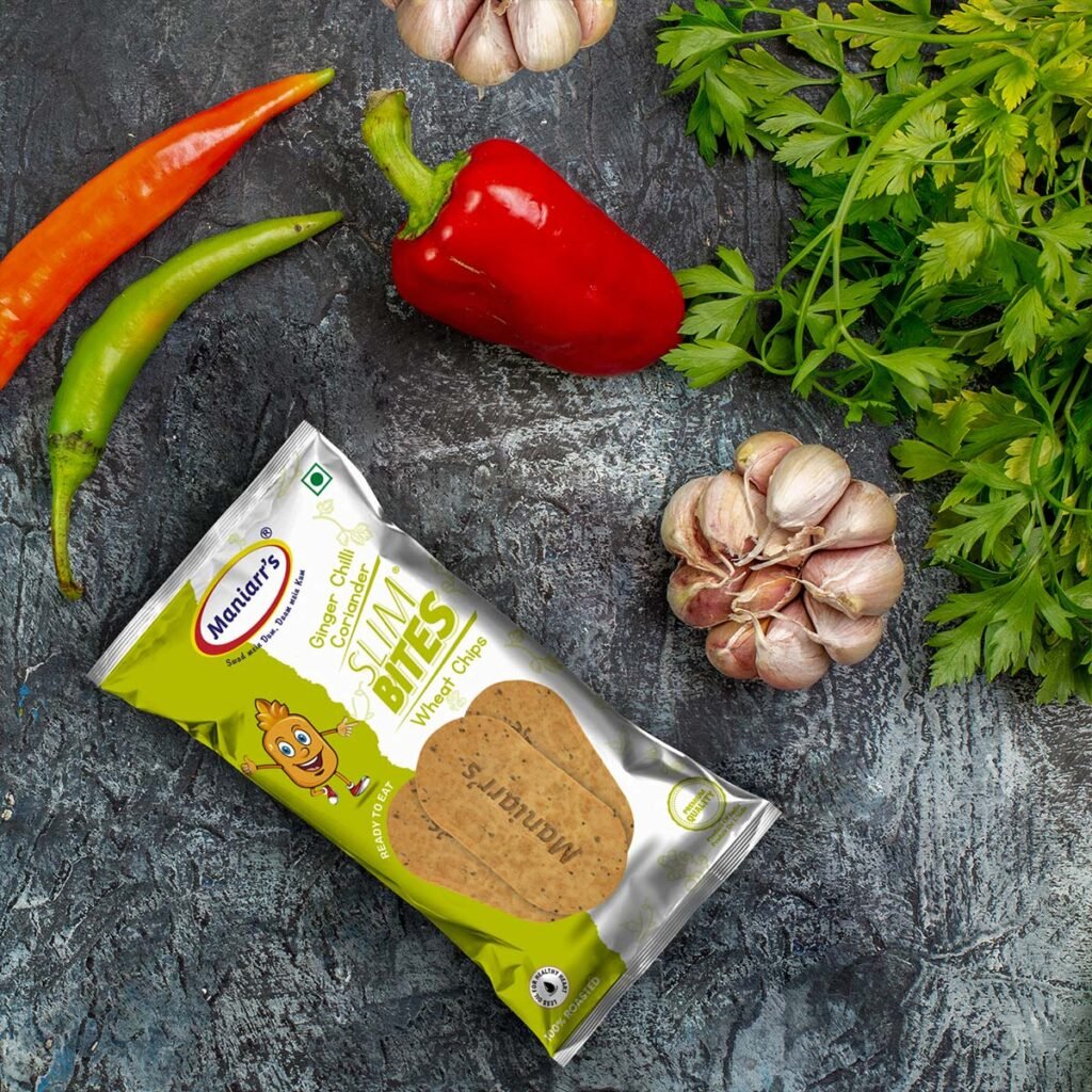 Ginger Chilli Khakhra - Crispy Wheat Chips 58g | Maniarr's
