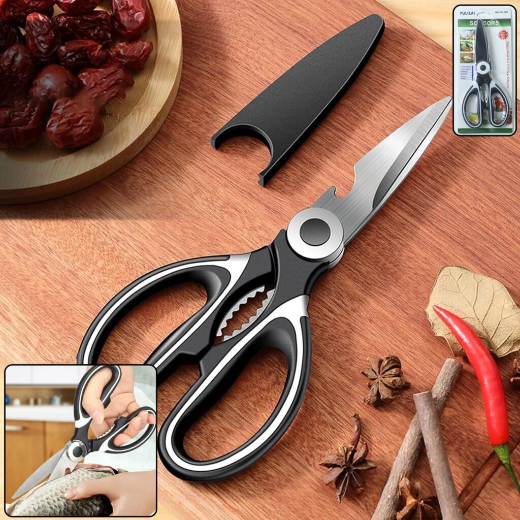 Multi-Function Kitchen Scissor - 6-in-1 Stainless Steel |