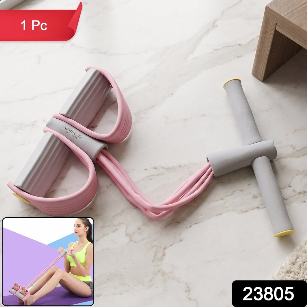 Pull Rope Resistance Exerciser – Full Body Workout & Portable Fitness Tool