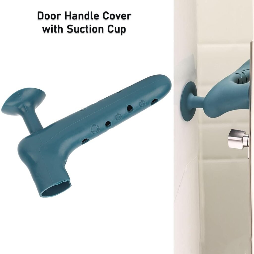 Silicone Door Handle Cover - Quiet & Anti-Static Protection | Safelix