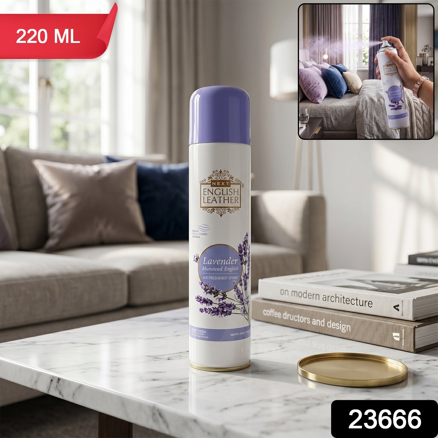 Lavender Air Freshener Spray – Long-Lasting Relaxing Fragrance - Image 2