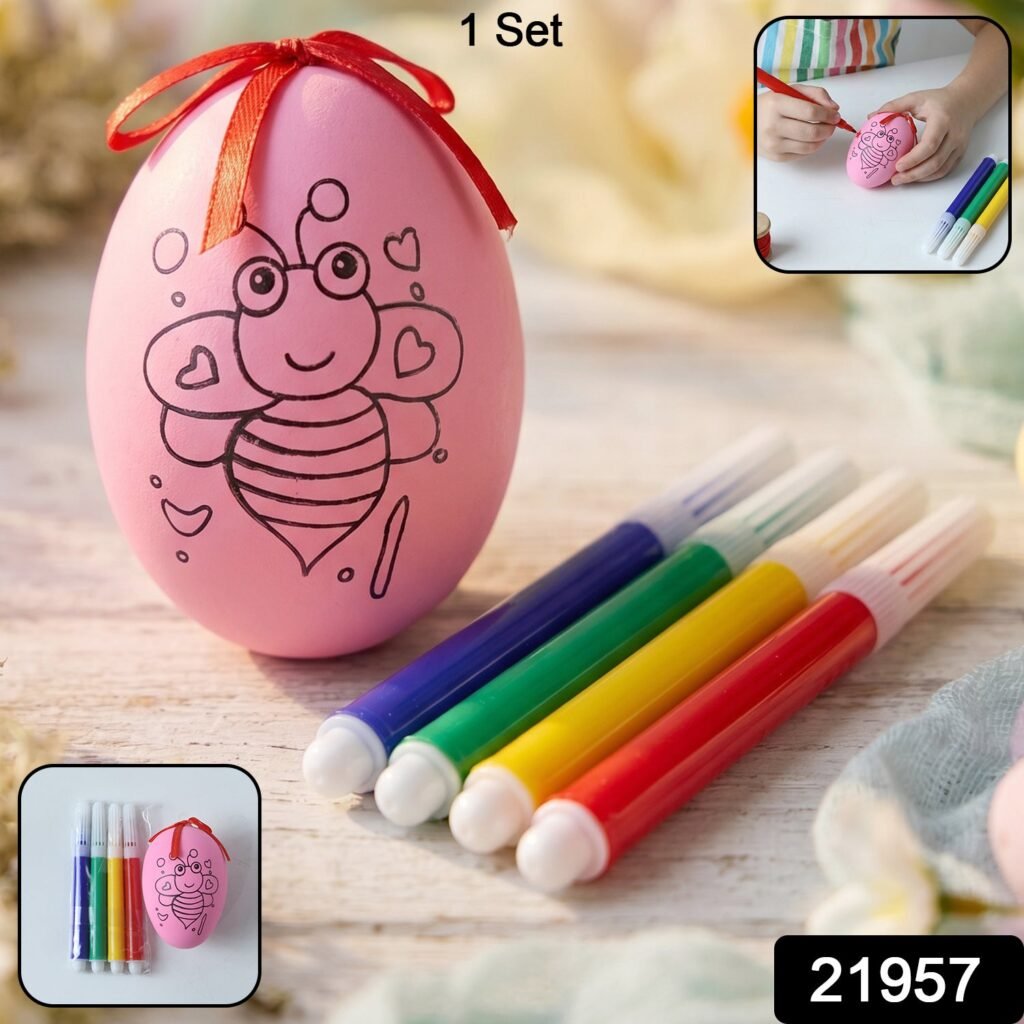 Creative DIY Egg Painting Set – Boosts Kids’ Creativity & Fine Motor Skills