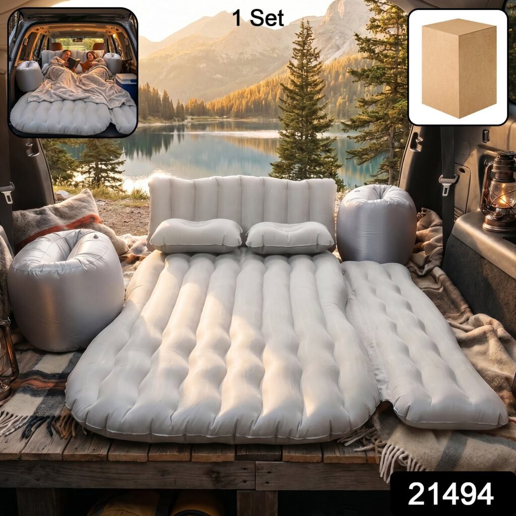 Portable Car Air Mattress – Easy Inflate & Travel Comfortable